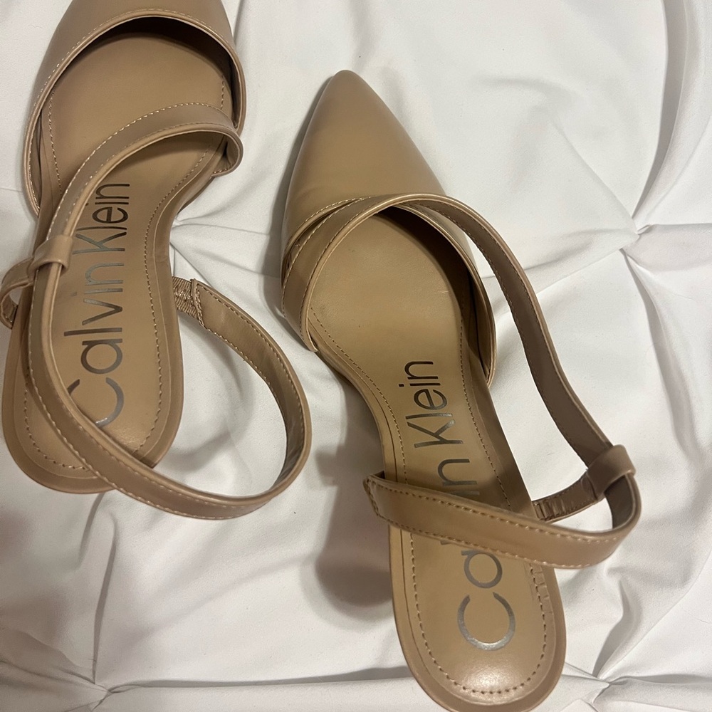Calvin Klein Women's Neutral Heels - Picture 2 of 3